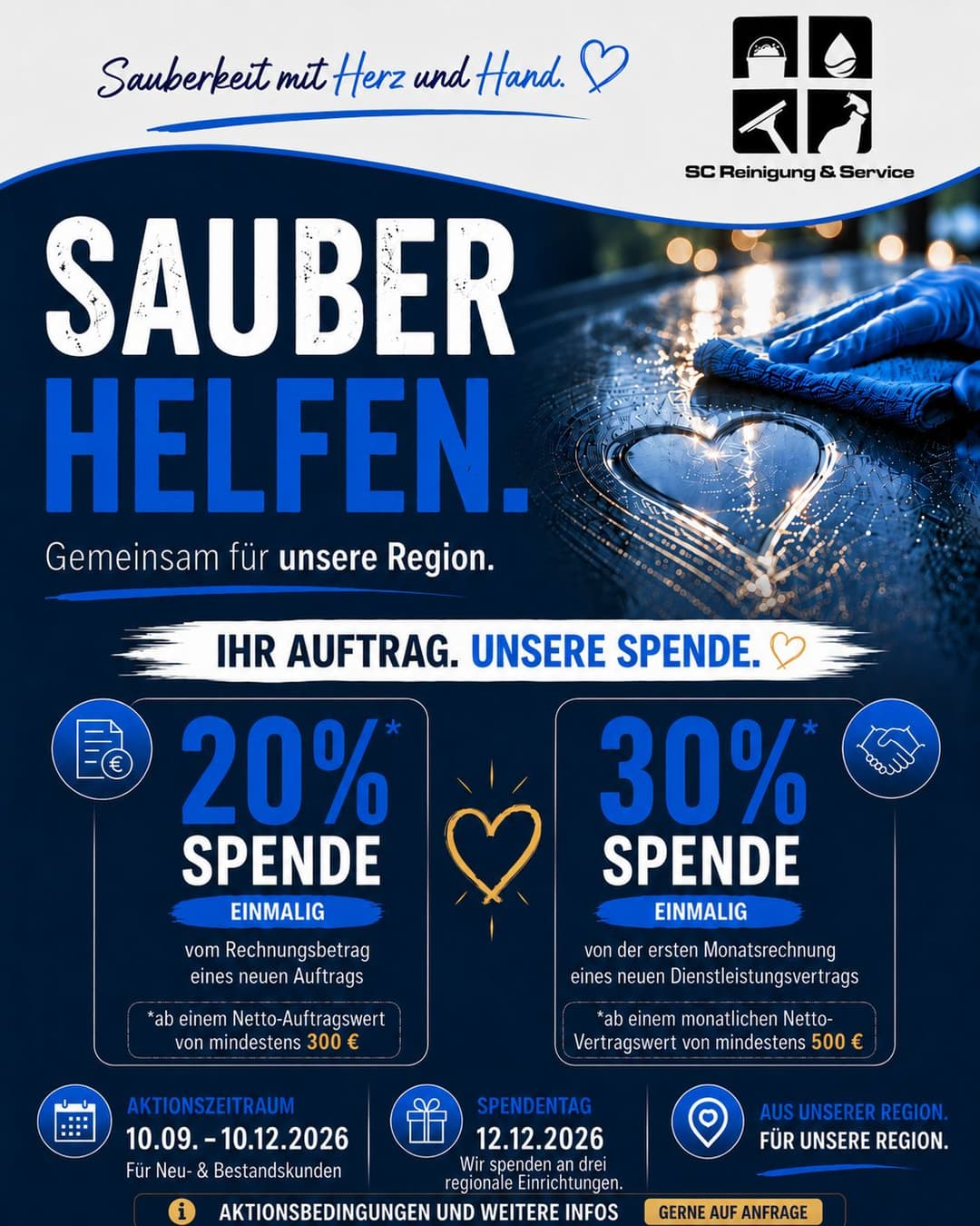 Sauber helfen – Gemeinsam für unsere Region
